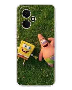 Чехол для Huawei Honor 400 с картинкой «Друзья на лужайке»
