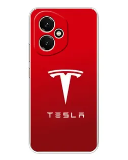Чехол для Huawei Honor 400 с картинкой «Tesla Red Classic»