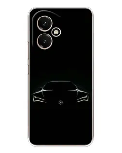 Чехол для Huawei Honor 400 с картинкой «Mercedes — силуэт авто» Чехол для Huawei Honor 400 с картинкой «Mercedes — силуэт авто»