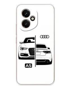 Чехол для Huawei Honor 400 с картинкой «Audi — контрастный дизайн» Чехол для Huawei Honor 400 с картинкой «Audi — контрастный дизайн»