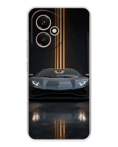 Чехол для Huawei Honor 400 с картинкой «Lamborghini золотые линии» Чехол для Huawei Honor 400 с картинкой «Lamborghini золотые линии»