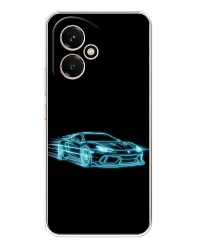 Чехол для Huawei Honor 400 с картинкой «Неоновый контур Lamborghini» Чехол для Huawei Honor 400 с картинкой «Неоновый контур Lamborghini»