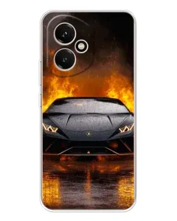Чехол для Huawei Honor 400 с картинкой «Lamborghini в огне» Чехол для Huawei Honor 400 с картинкой «Lamborghini в огне»