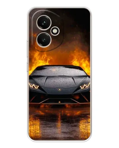 Чехол для Huawei Honor 400 с картинкой «Lamborghini в огне» Чехол для Huawei Honor 400 с картинкой «Lamborghini в огне»