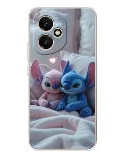 Чехол для Huawei Honor 400 с картинкой «Плюшевые Стич Ангел»