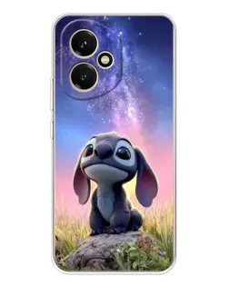 Чехол для Huawei Honor 400 с картинкой «Стич на рассвете»