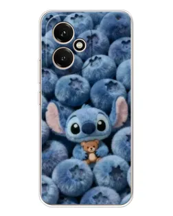 Чехол для Huawei Honor 400 с картинкой «Стич и голубика»