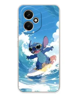 Чехол для Huawei Honor 400 с картинкой «Стич на волне»