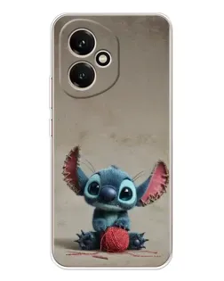 Чехол для Huawei Honor 400 с картинкой «Стич на коричневом фоне»