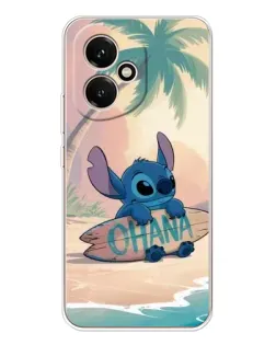 Чехол для Huawei Honor 400 с картинкой «Стич на серфе»