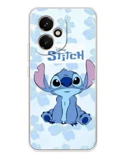 Чехол для Huawei Honor 400 с картинкой «Stitch среди цветов»