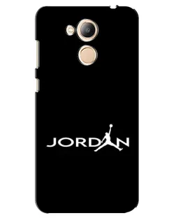 Чехол для Huawei Honor 6c Pro с картинкой «Jordan White Logo» Чехол для Huawei Honor 6c Pro с картинкой «Jordan White Logo»
