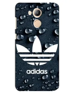 Чехол для Huawei Honor 6c Pro с картинкой «Adidas Trefoil Blue»