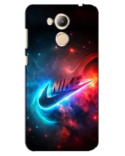 Чехол для Huawei Honor 6c Pro с картинкой «Огненный логотип Nike» Чехол для Huawei Honor 6c Pro с картинкой «Огненный логотип Nike»