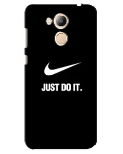 Чехол для Huawei Honor 6c Pro с картинкой «Классический принт Nike» Чехол для Huawei Honor 6c Pro с картинкой «Классический принт Nike»