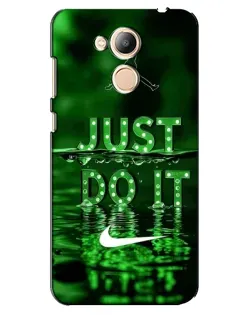 Чехол для Huawei Honor 6c Pro с картинкой «Зеленый неоновый Nike» Чехол для Huawei Honor 6c Pro с картинкой «Зеленый неоновый Nike»