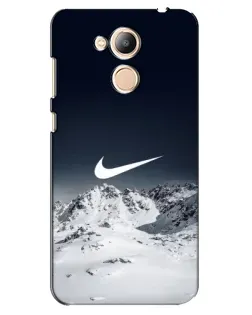 Чехол для Huawei Honor 6c Pro с картинкой «Nike — зимние горы» Чехол для Huawei Honor 6c Pro с картинкой «Nike — зимние горы»