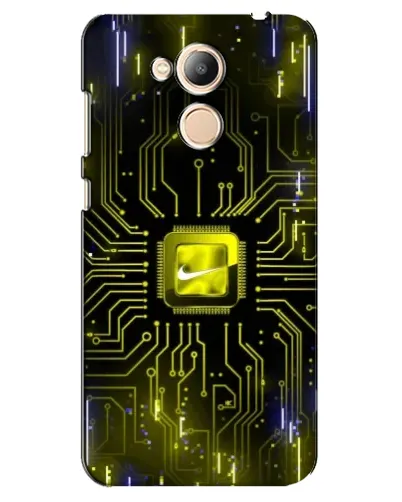 Чехол для Huawei Honor 6c Pro с картинкой «Nike — золотая искра» Чехол для Huawei Honor 6c Pro с картинкой «Nike — золотая искра»