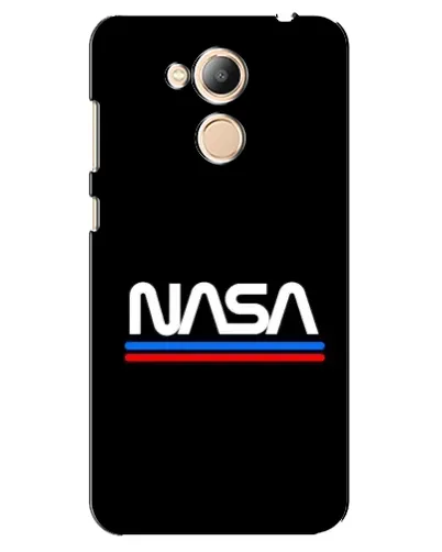 Чехол для Huawei Honor 6c Pro с картинкой «NASA — классика Red Blue»