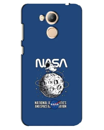 Чехол для Huawei Honor 6c Pro с картинкой «NASA — лунная миссия»