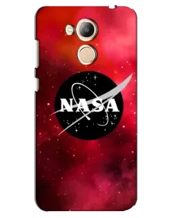 Чехол для Huawei Honor 6c Pro с картинкой «NASA — красная туманность»