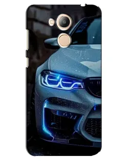Чехол для Huawei Honor 6c Pro с картинкой «Взгляд BMW с синими фарами»