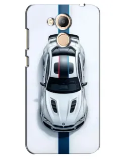 Чехол для Huawei Honor 6c Pro с картинкой «Вид сверху — BMW M»