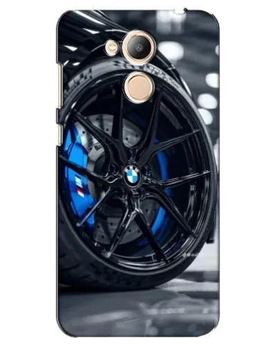Чехол для Huawei Honor 6c Pro с картинкой «Колесо BMW вблизи»