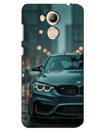 Чехол для Huawei Honor 6c Pro с картинкой «BMW в огнях города»