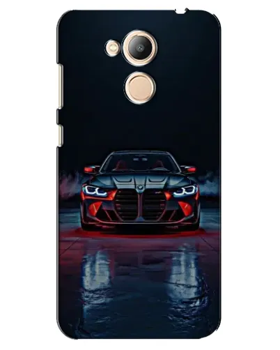 Чехол для Huawei Honor 6c Pro с картинкой «BMW на мокрой дороге»