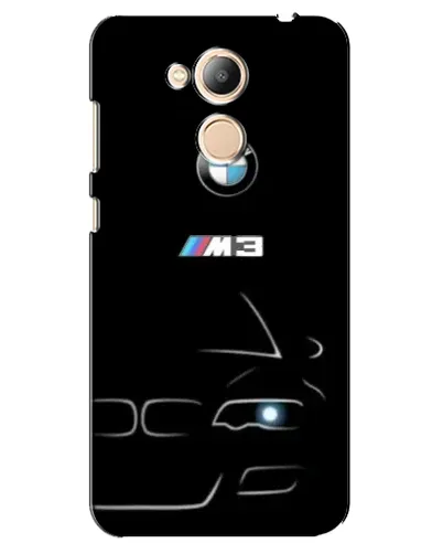 Чехол для Huawei Honor 6c Pro с картинкой «Минималистичный принт BMW M3»