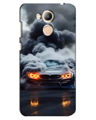 Чехол для Huawei Honor 6c Pro с картинкой «BMW в дыму»