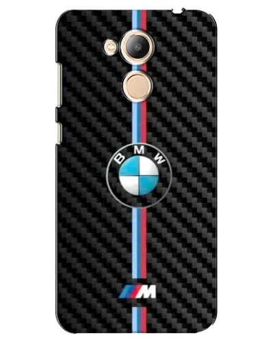 Чехол для Huawei Honor 6c Pro с картинкой «Эмблема BMW и карбон»