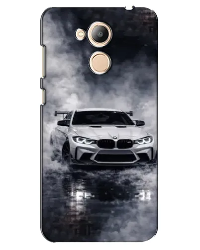 Чехол для Huawei Honor 6c Pro с картинкой «BMW сквозь туман»