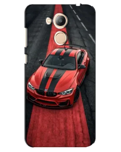 Чехол для Huawei Honor 6c Pro с картинкой «BMW на красной дорожке»