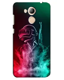 Чехол для Huawei Honor 6c Pro с картинкой «PUBG — огненный воин» Чехол для Huawei Honor 6c Pro с картинкой «PUBG — огненный воин»