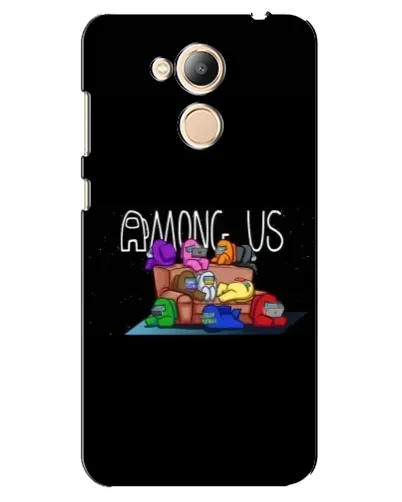 Чехол для Huawei Honor 6c Pro с картинкой «Логотип Among Us» Чехол для Huawei Honor 6c Pro с картинкой «Логотип Among Us»