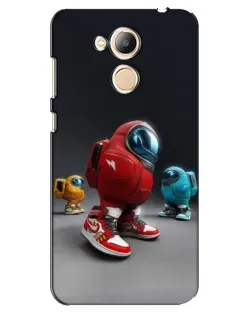 Чехол для Huawei Honor 6c Pro с картинкой «Among Us — 3D стиль»