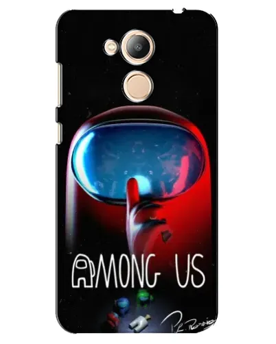 Чехол для Huawei Honor 6c Pro с картинкой «Красный импостер — макро» Чехол для Huawei Honor 6c Pro с картинкой «Красный импостер — макро»