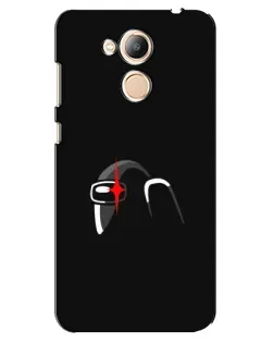Чехол для Huawei Honor 6c Pro с картинкой «Among Us шлем»