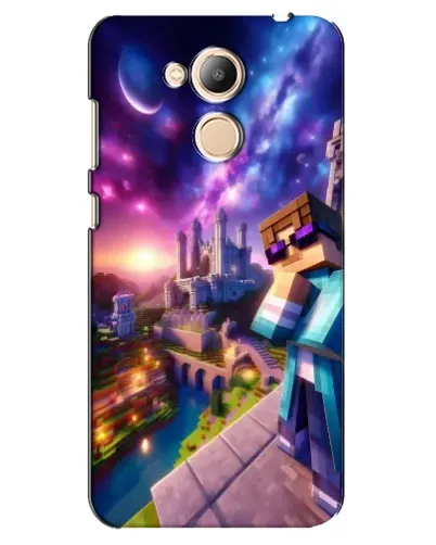 Чехол для Huawei Honor 6c Pro с картинкой «Стив и космос»