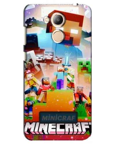 Чехол для Huawei Honor 6c Pro с картинкой «Minecraft герои игры»