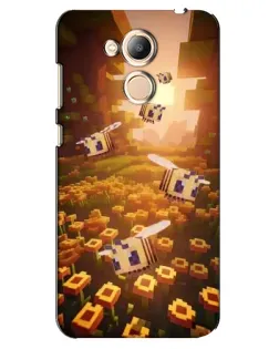 Чехол для Huawei Honor 6c Pro с картинкой «Поле подсолнухов»