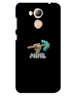 Чехол для Huawei Honor 6c Pro с картинкой «Алмазная кирка»