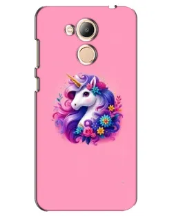 Чехол для Huawei Honor 6c Pro с картинкой «Сказочный единорог»