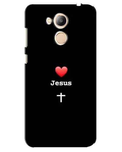Чехол для Huawei Honor 6c Pro с картинкой «Сердце - Jesus» Чехол для Huawei Honor 6c Pro с картинкой «Сердце - Jesus»