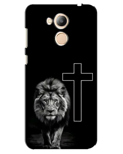 Чехол для Huawei Honor 6c Pro с картинкой «Лев и Крест» Чехол для Huawei Honor 6c Pro с картинкой «Лев и Крест»