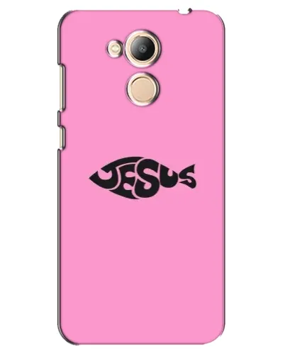 Чехол для Huawei Honor 6c Pro с картинкой «Розовый символ Jesus» Чехол для Huawei Honor 6c Pro с картинкой «Розовый символ Jesus»