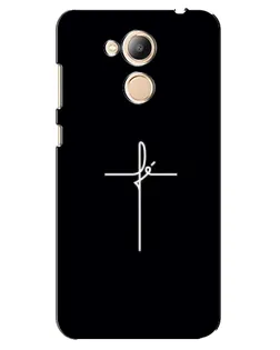 Чехол для Huawei Honor 6c Pro с картинкой «Тонкий крест» Чехол для Huawei Honor 6c Pro с картинкой «Тонкий крест»