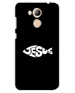 Чехол для Huawei Honor 6c Pro с картинкой «Рыба Jesus» Чехол для Huawei Honor 6c Pro с картинкой «Рыба Jesus»